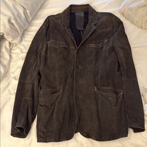 Men's Brown Casual Jacket